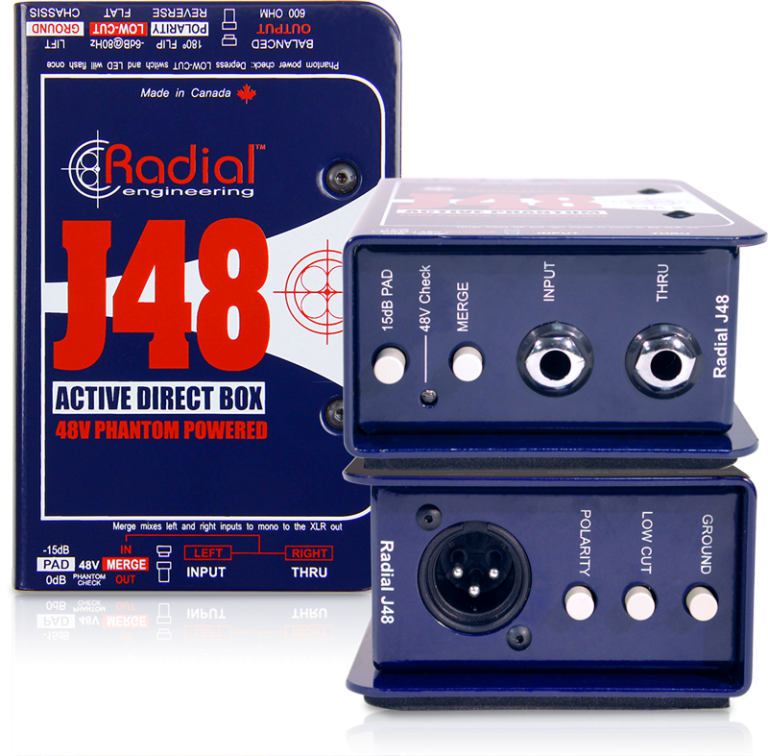 Radial DI Boxes - J48